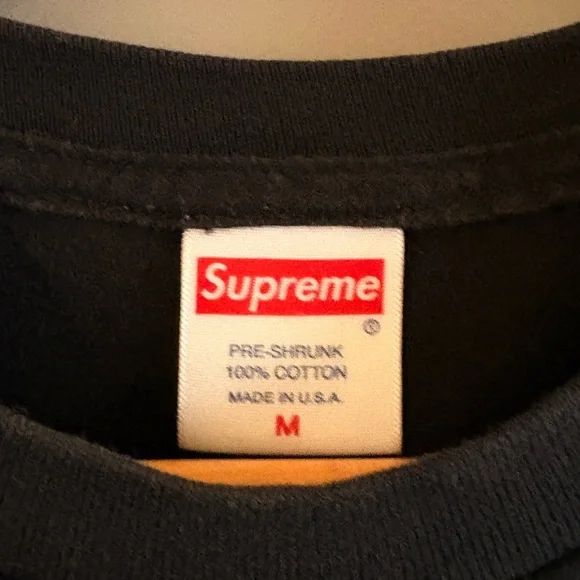 Supreme Automobili Lamborghini Black Tee Size Medium - Picture 4 of 6